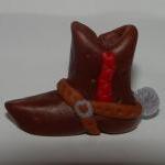 12 Fondant Cowboy/cowgirl Themed Cupcake Toppers