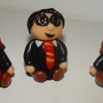 Fondant Harry Potter Inspired Figures- Set Of 3