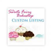 Custom Listing For: Gina