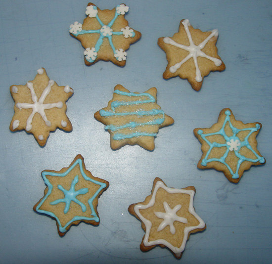 4 Dozen Decorated Mini Holiday Themed Cookies