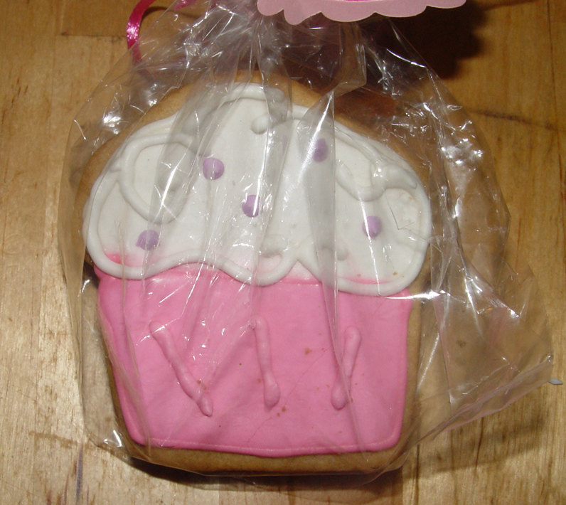 One Dozen Decorated Cupcake Cookies