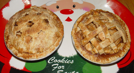 Two Homemade Apple Pies