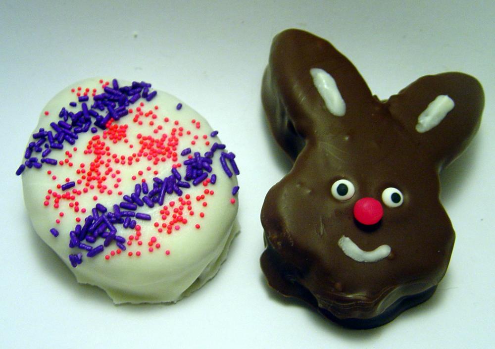 Easter Bunny & Egg Chocolate Covered Homemade Marshmallows on Luulla