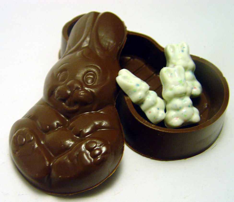 2 Easter Bunny Chocolate Boxes
